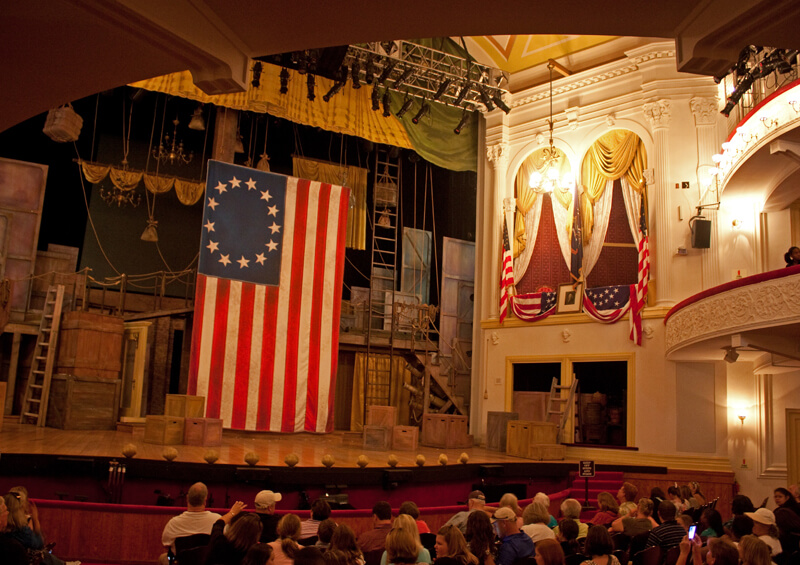 fords theatre set stage