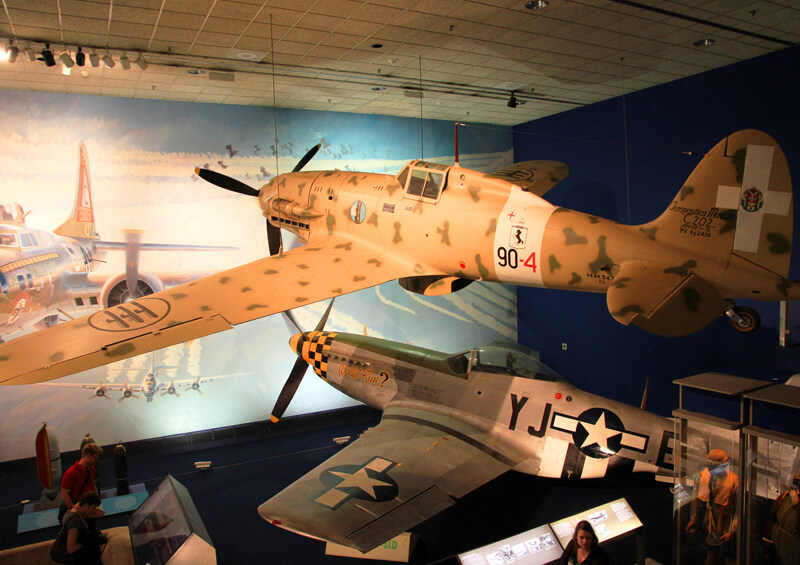 Aircraft model at the national air and dpace museum
